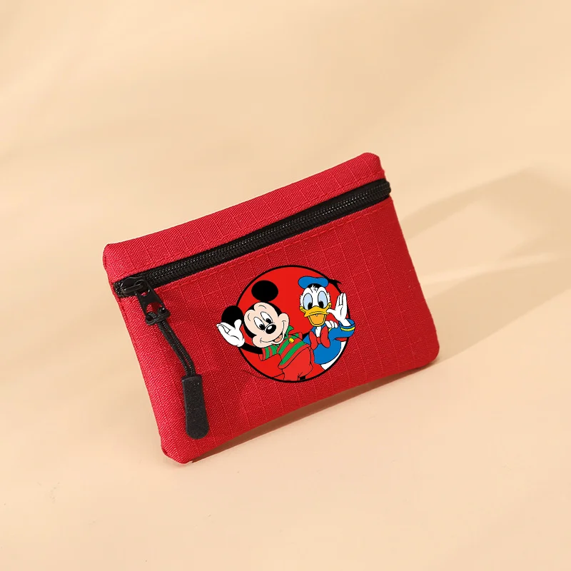 Disney Mickey Minnie Portemonnee Kindermunt Sleutel Opbergtas Cartoon Kawaii Tas Capaciteit Portemonnee Kawaii Cartoons Rits Kindercadeau