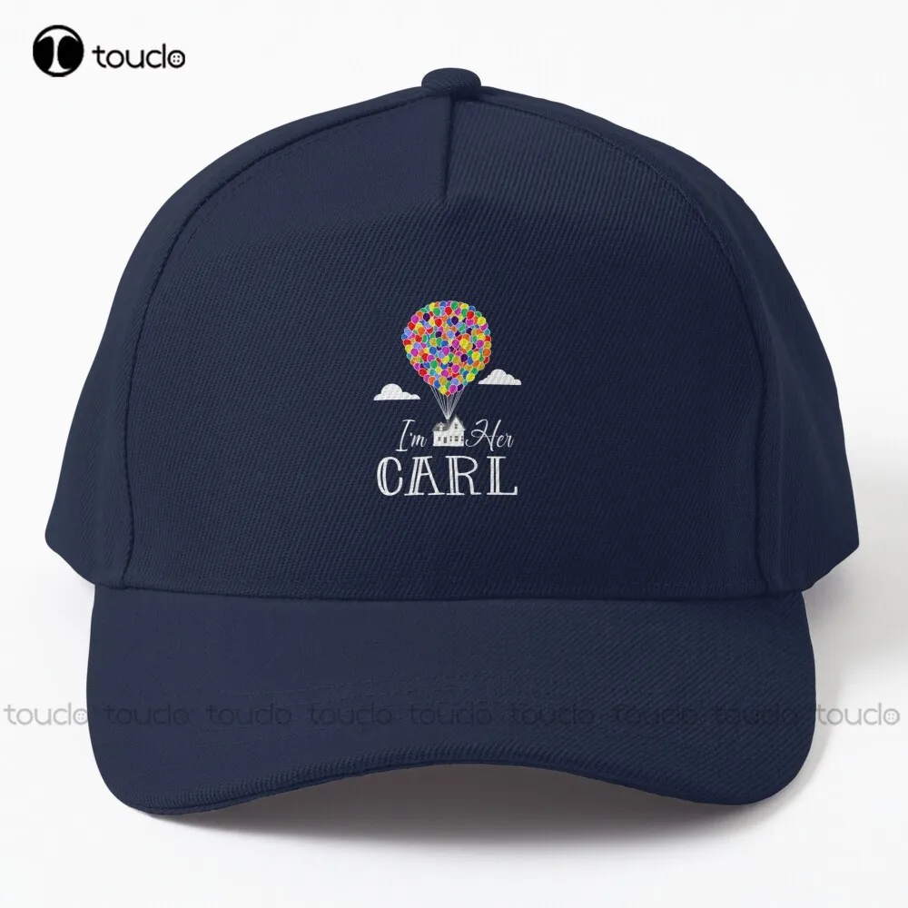 I'M Her Carl Baseball Cap Trucker Hats Street Skateboard Harajuku Cartoon Denim Color Outdoor Cotton Caps Art Sun Hats Sports