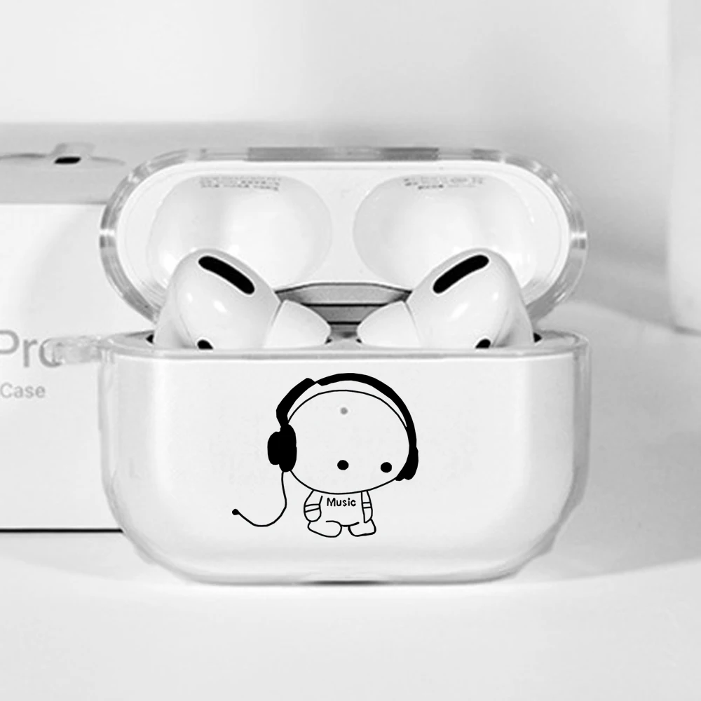 Funda Ins de dibujos animados para Airpods Pro 2. ° Funda de silicona suave para auriculares Funda para Apple Airpods 3 2 1 caja protectora de carga