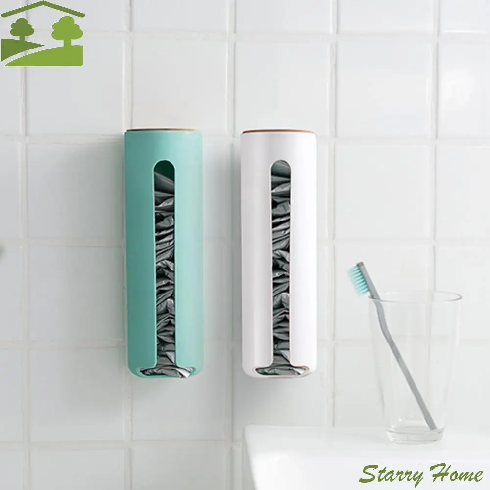 

Многоцелевой пластиковый диспенсер для ватных дисков, настенное крепление, контейнер для ватных дисков, косметический органайзер, мешок для мусора