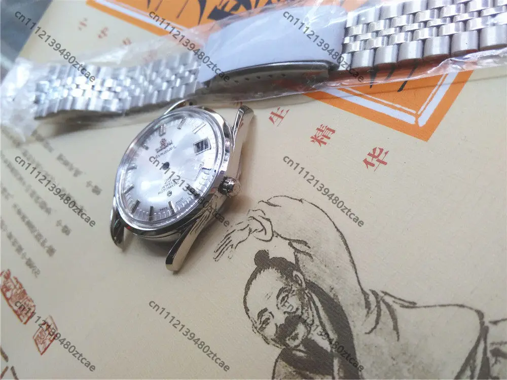 Series Watch Case Fit For ETA2824 2783 Movement Stainless Steel Single Calendar Watch Shell Replacement Repair Parts