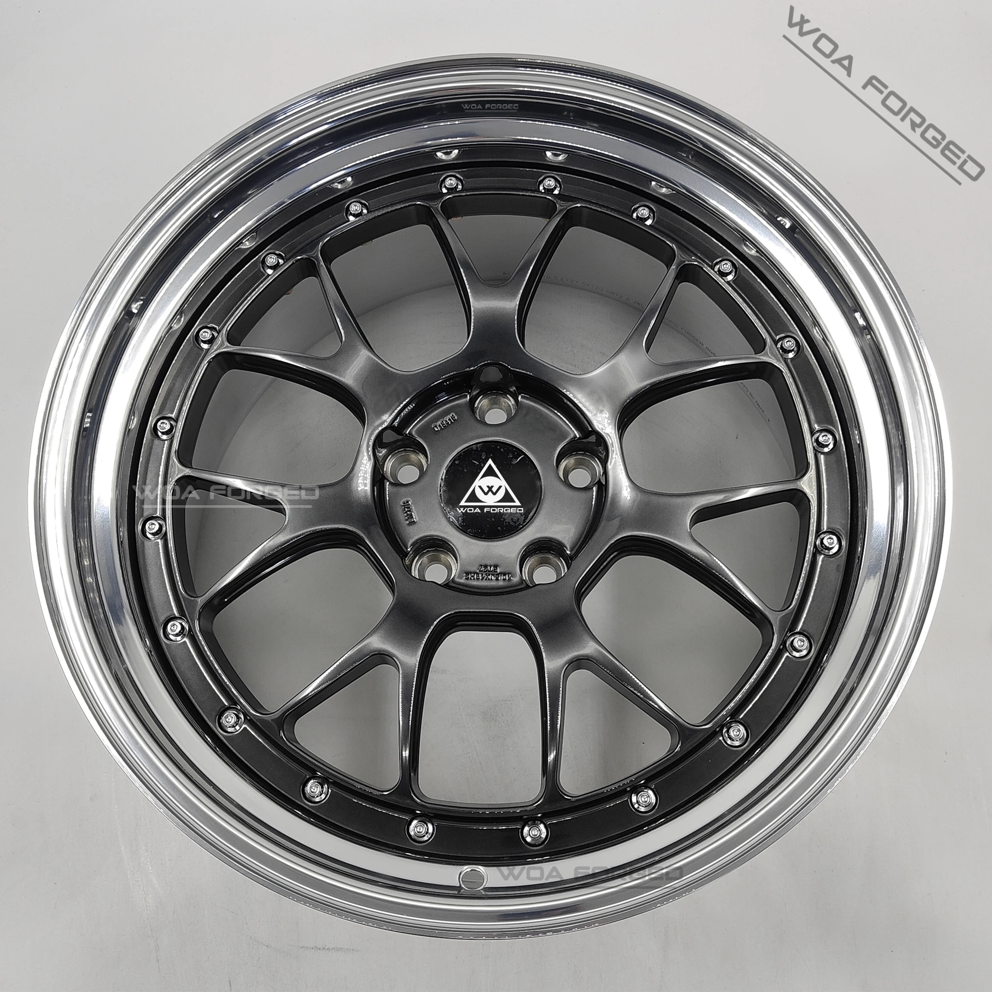 Lmr 18-22 Inch Forged Aluminium Alloy Rims Stylish Muscular Design Chrome Polished Low Weight Bolt Fit 5x114.3/5x120 New
