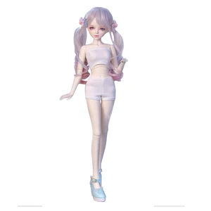 1/3 bjd dollsソリッドボディホワイトスキンガールズヌードMJDドールボディ60cm PVCマテリアル31可動継手DIYおもちゃ用人形部 12ベストセールスBJD 60 cm -8