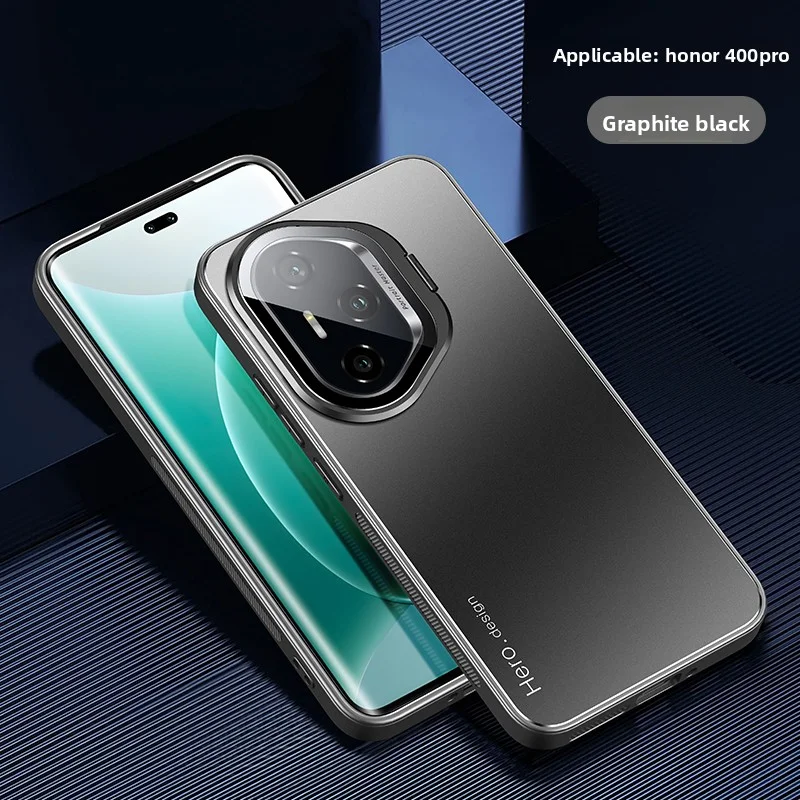 

For Huawei Honor 400 Pro Case Hard Matte With Stand Magnetic Lens Protective Back Cover Case For Honor 400 300 200 100 90 Pro