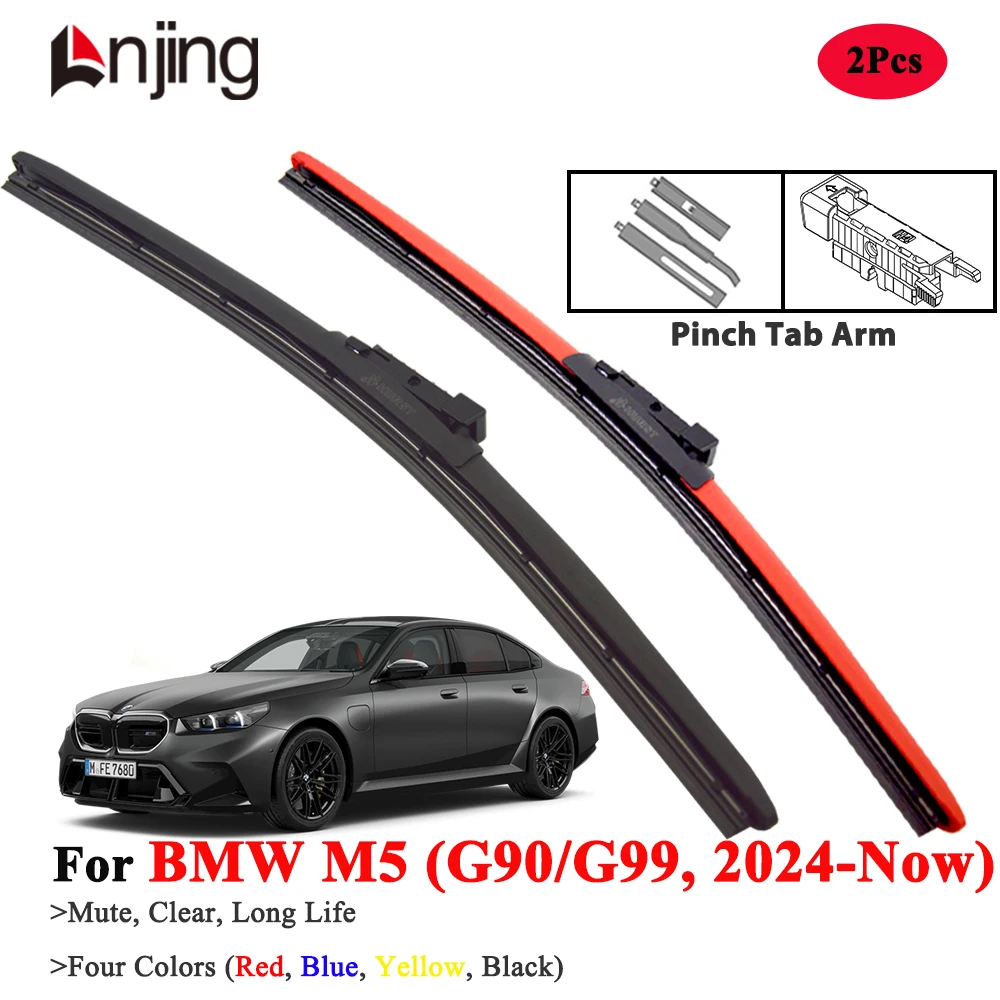

LNJING Car Wiper Blades For BMW M5 G90 G99 2024-Now