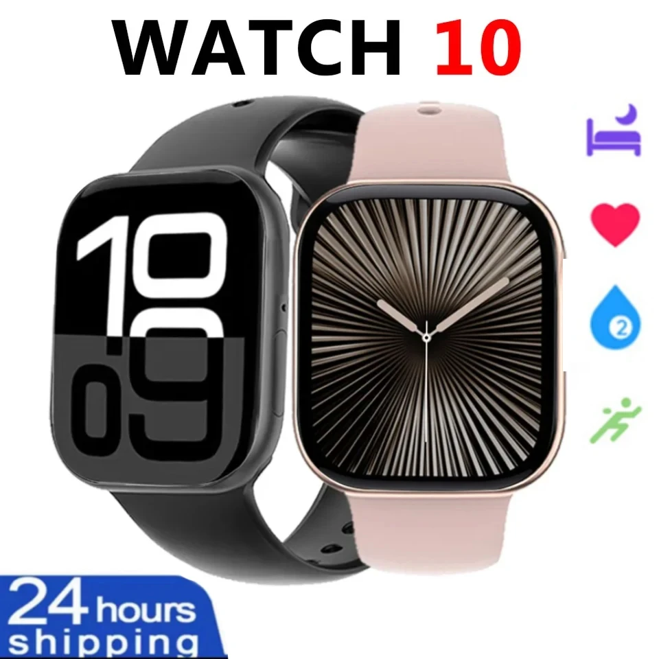 2025 GPS reloj inteligente serie 10 para Apple Watch 10 memoria música vídeo Bluetooth llamada impermeable NFC Smartwatch para Android IOS