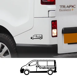 Car Line Stickers For Renault Trafic 2 3 MK2 MK3 Camper Van Window Graphics Styling Tuning Decoration Accessories Vinyl Decals