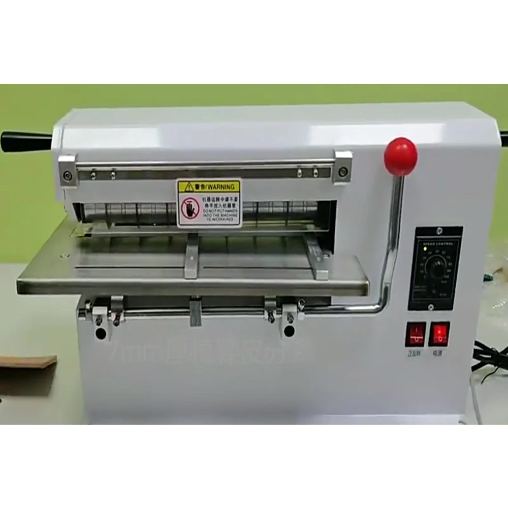 

Slitting Machine for Leather/Fabric/Non-woven Fabric/Cardboard Cutting Machine 4-300mm Die-cutter 400W/1100W Belt Strap Cut Tool