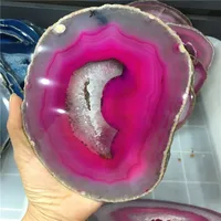 Big Natural Crystal Slice Agate Slice Geode SLAB Crystal Mineral Coaster Healing Home Decoration DIY Jewelry Pendant Gifts 3