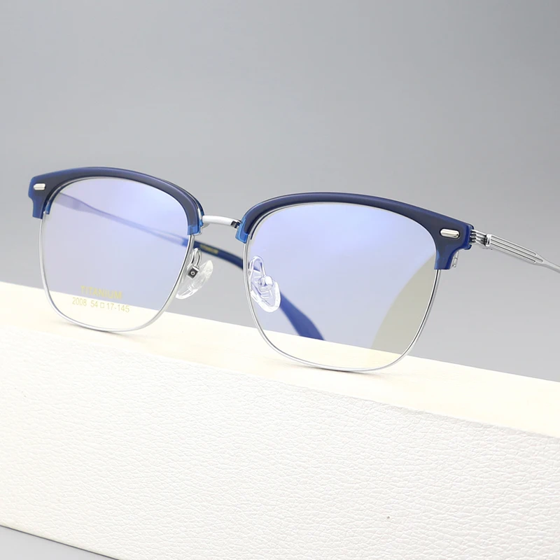 

Ultralight Pure Titanium Square Frame Prescription Optical Myopia Light Women Men Eyeglasses Frame Eyewear Spectacles