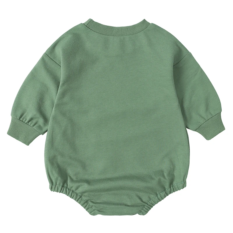 Neugeborenen-Strampler aus Reiner Baumwolle, Frühling Langarm-Pullover Kleidung, Niedlicher Bodysuit für Kleinkinder Jungen und Mädchen – Detail 4