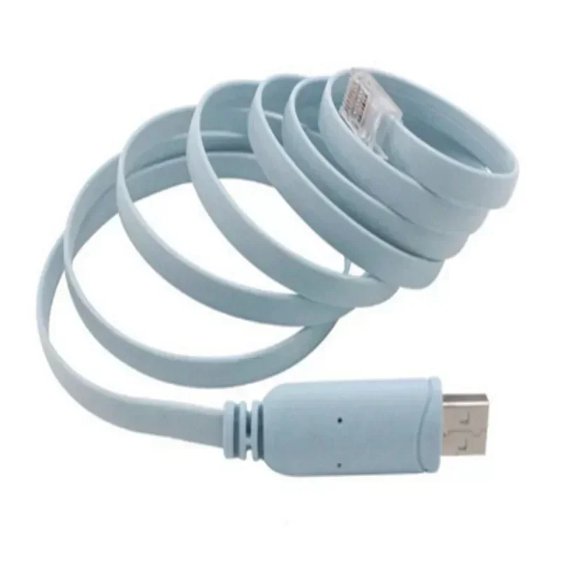 USB Extension RJ45 Console Cable USB to RJ45 PL2303 Chip+RS232 Level Shifter For Cisco H3C  Mobile Router