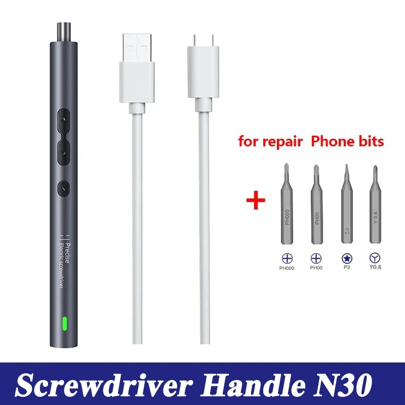 6 In 1 Precisie Elektrische Schroevendraaier Set Elektrisch Gereedschap Kits Oplaadbare Draadloze Magnetische Mini Kleine Bit Voor Xiaomi Pen