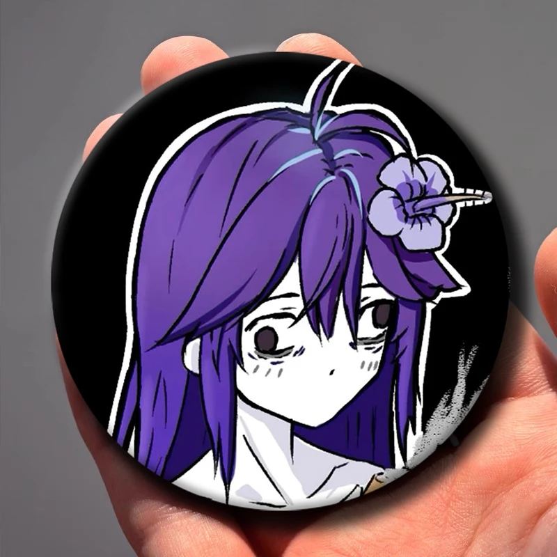 58mm Sewerslvt Schizofrenia Soft Button Pins Dnb Cover Album Brooches Creative Badge for Collar