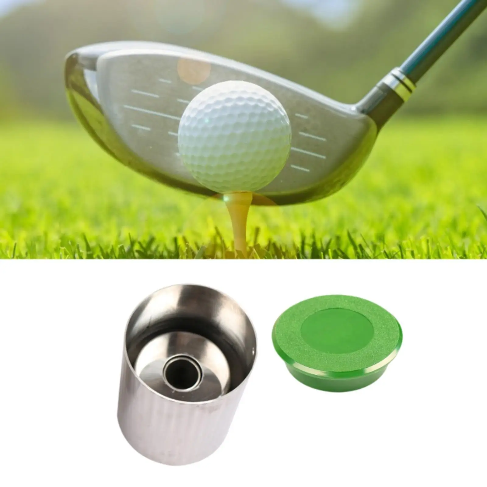 Golf Hole Cup with Cup Cover Golf Practice Set Supplies Lightweight Waterproof