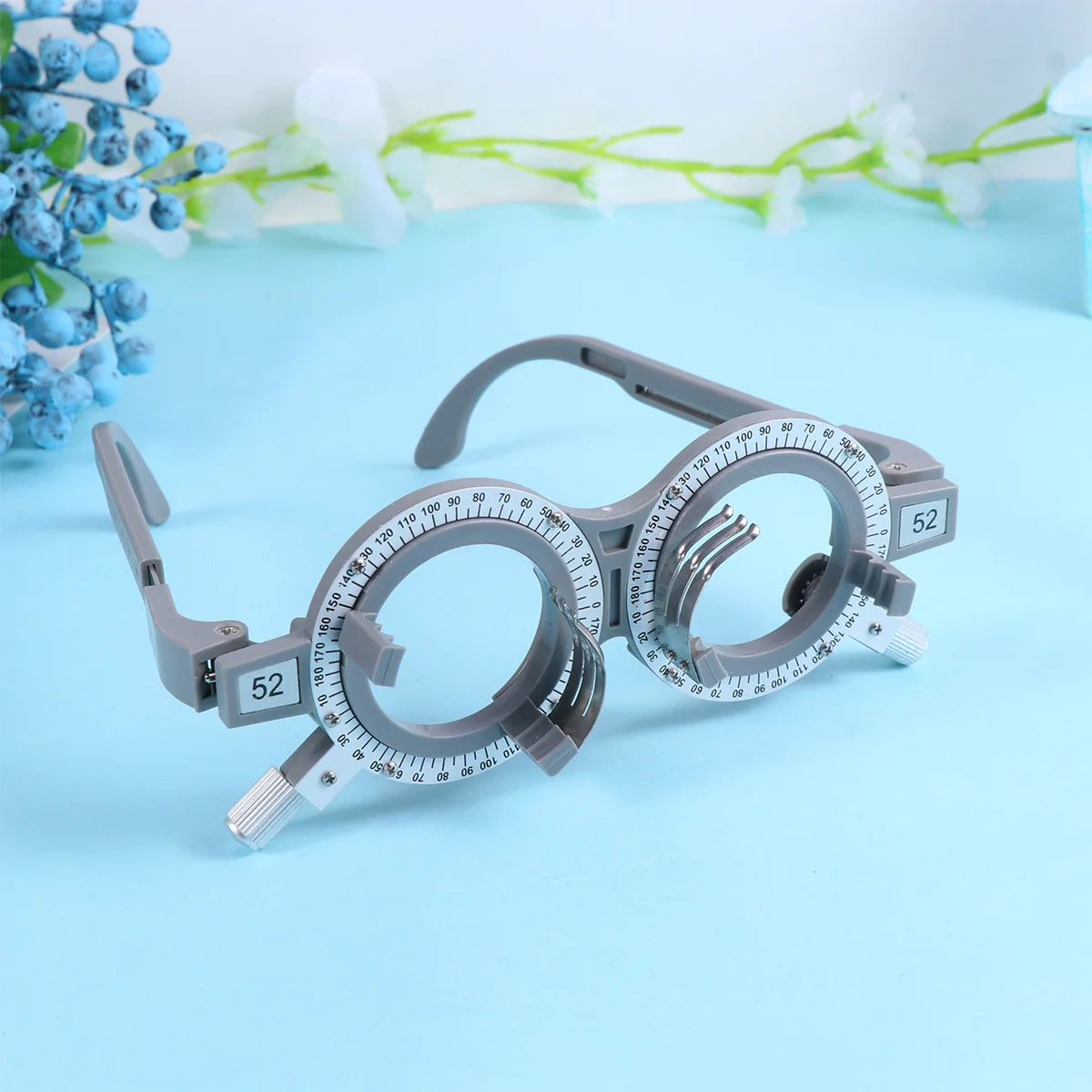 

Trial Lens Frame Adjustable Pd 52 Lightweight Metal Plastic Eyeglasses for Eye Optometry Glasses Optician Testing