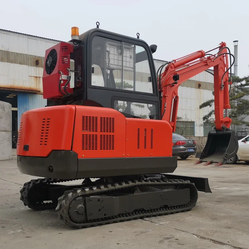 Customized 3ton Mini Excavator Hydraulic Small Micro Digger bagger Machine Hot Sale China Factory New mini Excavator Price