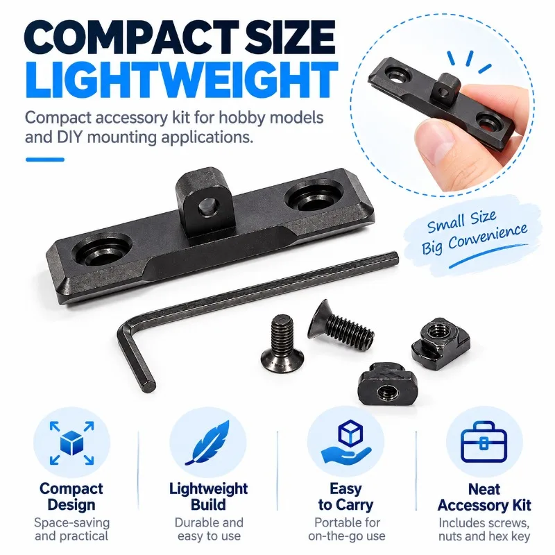 Aluminium Alloy Outdoor Hobby Model Adapter, New Installation Connection Accessories