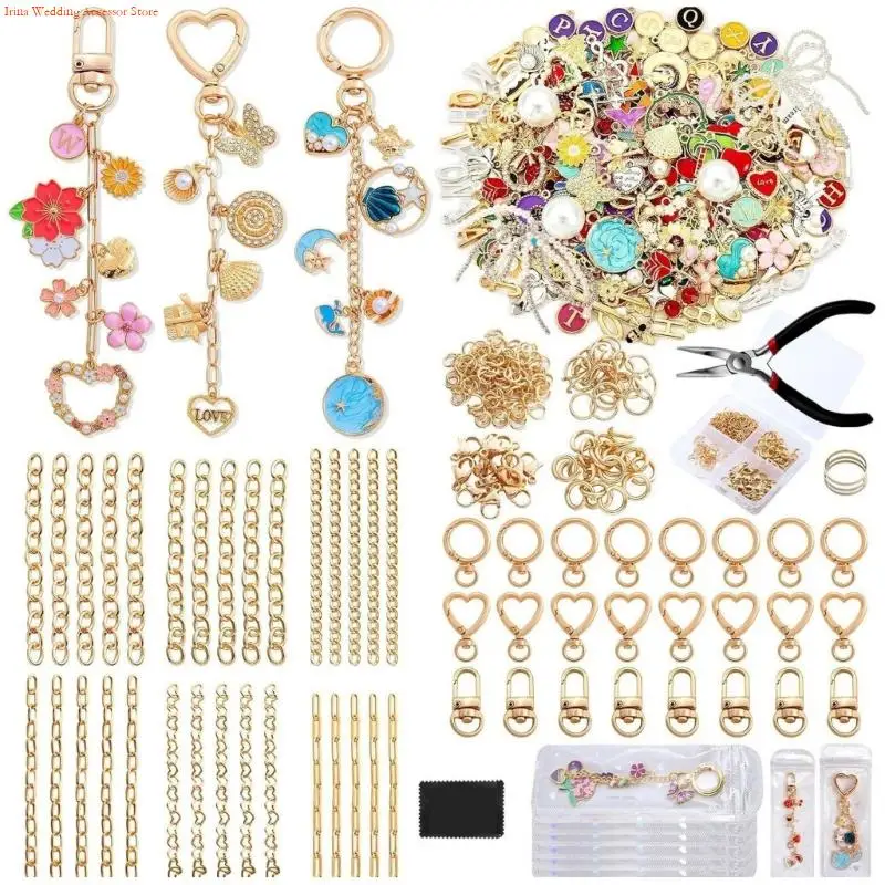 

G92D Набор для изготовления ключей из сплава, металлические брелоки для рукоделия, текстура сплава, подходит для подарков и