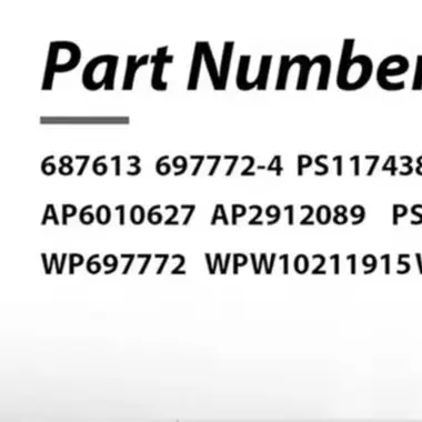 Dryer Blower Wheel WP697772 Plastic Fan Replacement For PS384381 W10874014 AP6010627 697772 Laundry Dryer Motor Parts