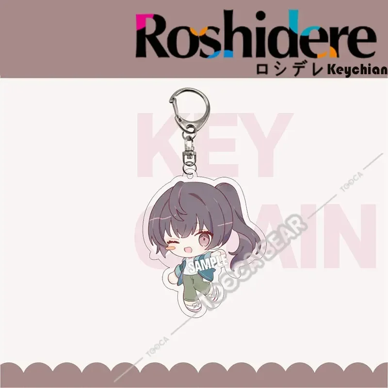 Anime Roshidere Alisa Mikhailovna Kujou Keychains Cosplay Accessories Masachika Kuze Masha Yuki Suou Gift Alya Acrylic Key Ring