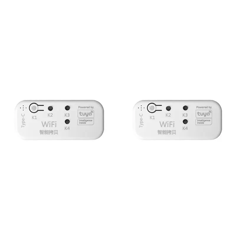 

【THANKSGIVING DAY】2X Tuya 433Mhz RF Duplicator Garage Door Remote Control Duplicator For Electric Door Rolling Door Curtain Awni