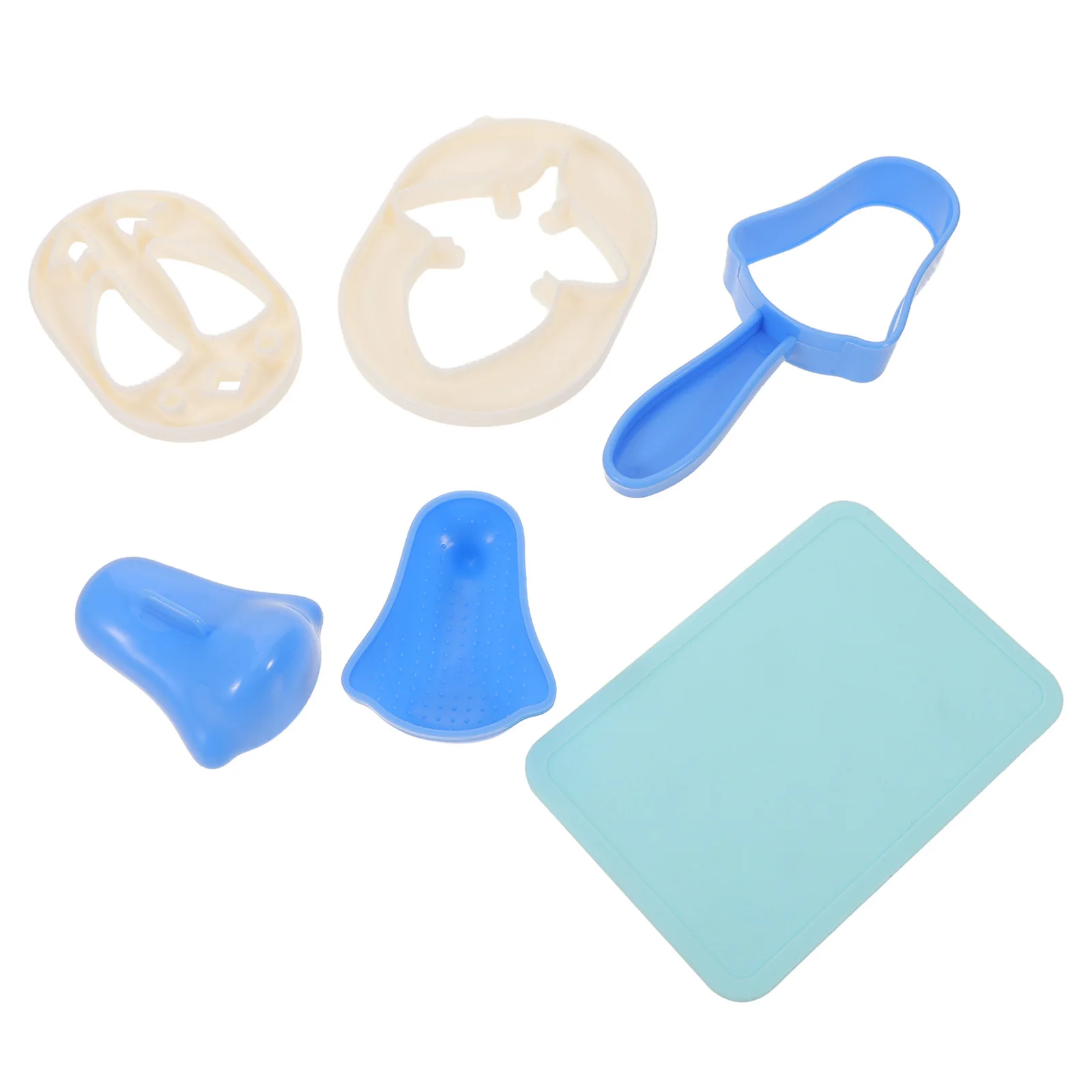 

6pcs Penguin-Shaped Rice Ball Molds Reusable Onigiri Maker For Sushi Mochi Cake Sandwich Diy Kitchen Gadget Portable Press Mold