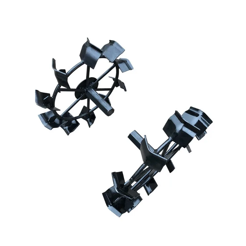 Micro-tiller rotary tiller blade accessories anti-slip iron wheel walking wheel creeper wheel