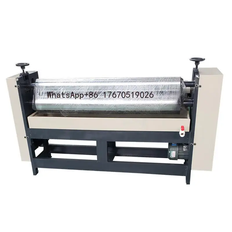 Corrugated Cardboard Pasting Machine Semi-Automatic Corrugation Paper Glue Roller Carton Pasting Machine Hot Glue Sheet Machine