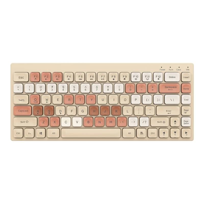 

Портативная Двухрежимная клавиатура BT100 с множеством устройств, совместимая с Bluetooth (BT + 2,4 ГГц) R2LB