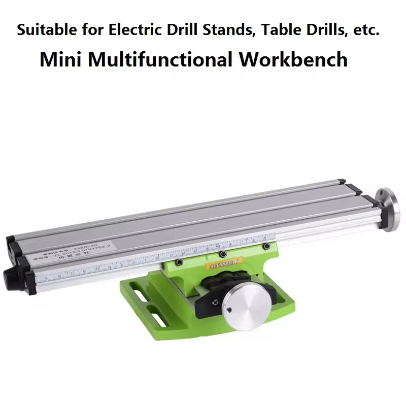 Mini Multi-Function Cross Workbench 6300 Sliding Table Drilling Machine Milling Machine Electric Drill Stand Bench Drill