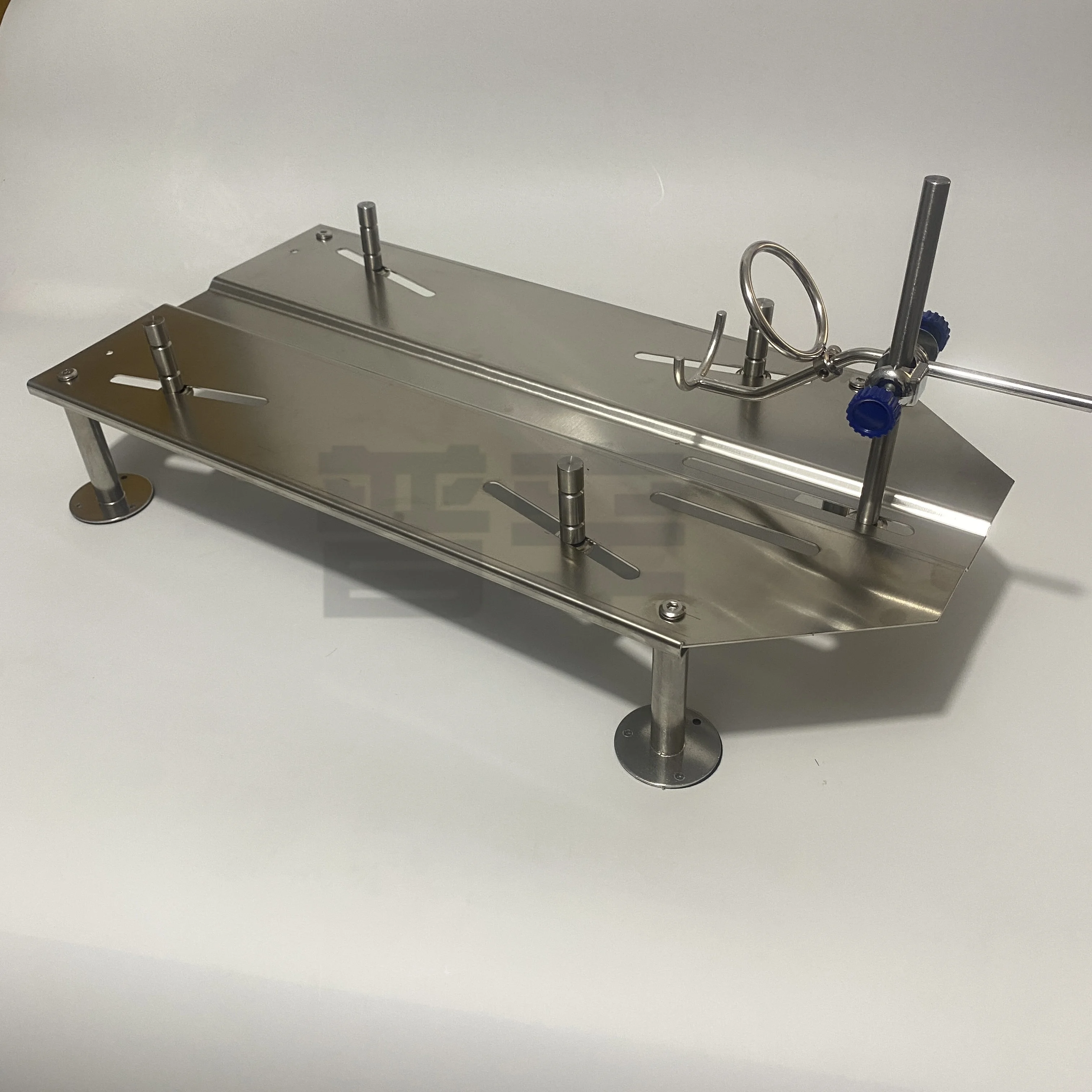Mouse rabbit dual-purpose stainless steel dissecting table, rabbit dissecting table, rabbit operating table, animal fixation pla