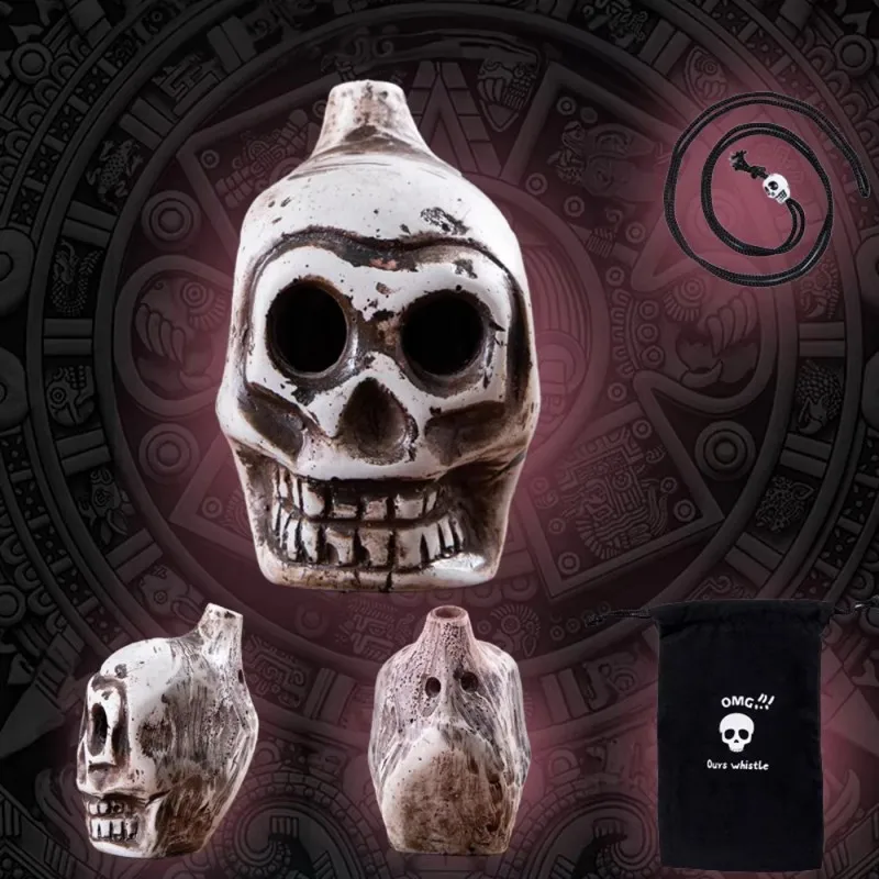 Real Screaming Aztec Death Whistle Scary Aztai Creepy Death Whistle Aztec Ghost Whistle Human Sounding Screams Whistle