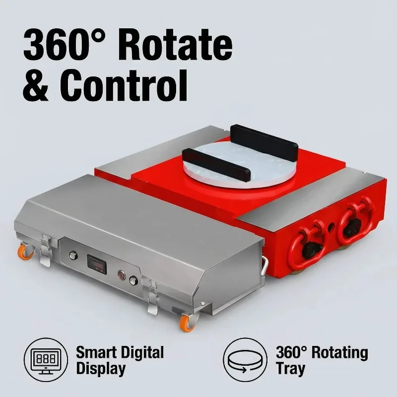 New SUJIN Electric Tank Transporter Universal Straight Wireless Remote Control 20 Ton Heavy Load Shifter 48V