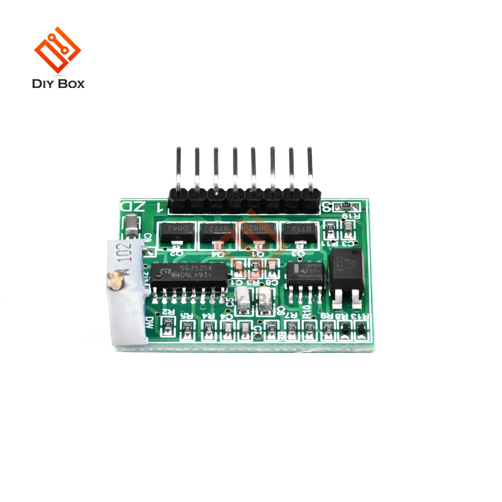 SG3525 LM358 Inverter Driver Board Frequency Adjustable Preamp Drive Module 12V-24V 1A