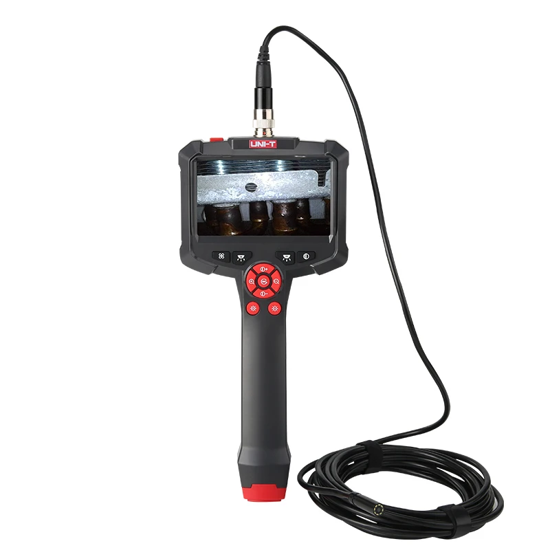 UNI-T UT665P/UT667 Single Lens 30W Pixel Industrial Borescope; LED Light Illumination/Snake Tube Length Selectable