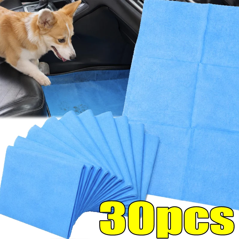 Disposable Car Floor Mats for Pet Mud Snow Absorbent Protective Non Woven Fabric Cover Car Detailing Interior Accessory 10-30pcs