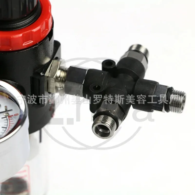 Metal 3-Way T Connector For Airbrush Air Pump, Durable Airbrush Fitting Adapter For Model Painting & Art Craft