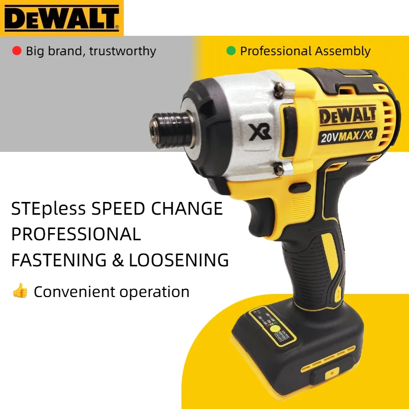 DEWALT DCF887 20V Brushless Impact Driver: High-Torque Cordless Screwdriver Power Tool (Battery Not Included)