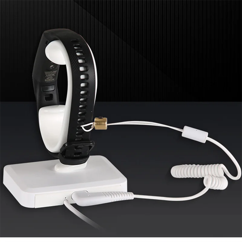 New Arrival Alarm Wristband Security Display Stand Holder For Smart Watch Store Shown