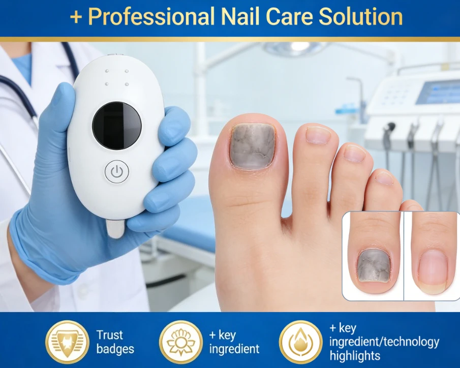 

Устройство для лечения грибка ногтей HZJ02: Лазер 905 нм для безболезненного удаления онихомикоза и восстановления ногтей