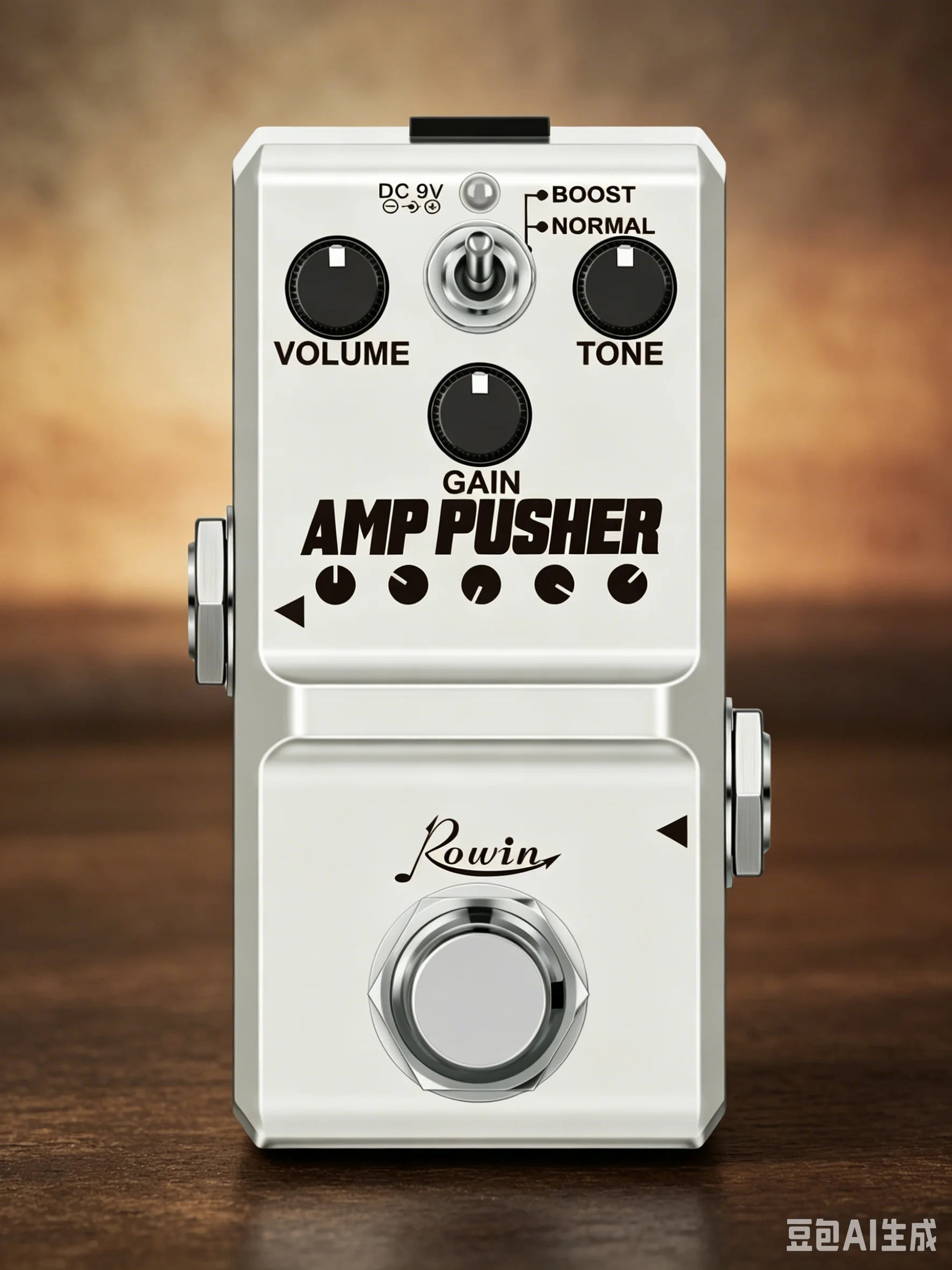 ROWIN LN-323 AMP PUSHER Mini Warm Tube Overdrive Pedal, 2 Modes True Bypass Guitar Effects image 4