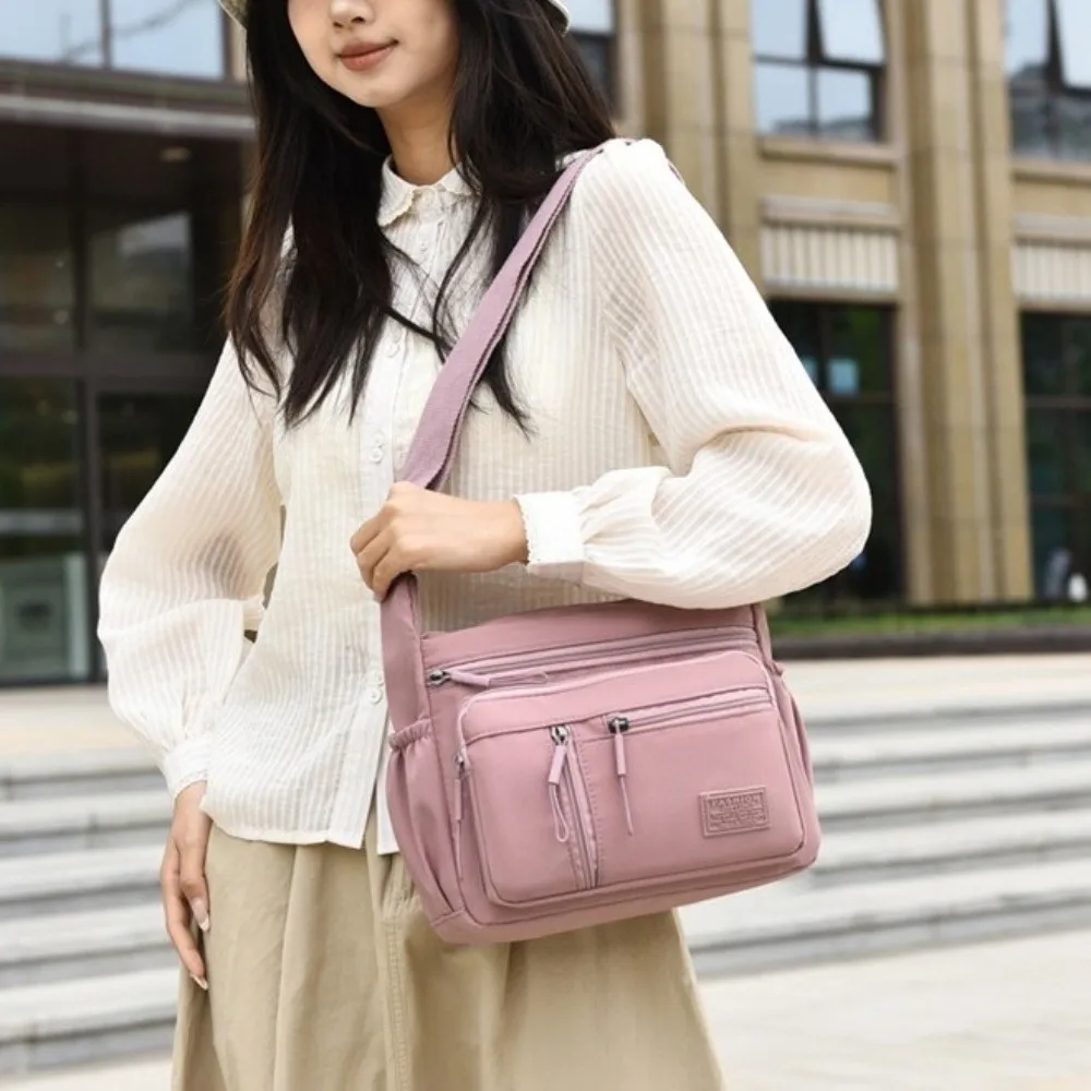 

Durable Waterproof Nylon Crossbody Bag Lightweight Multi-Functional Middle-aged Mother Bag Oxford Cloth Large Capacity