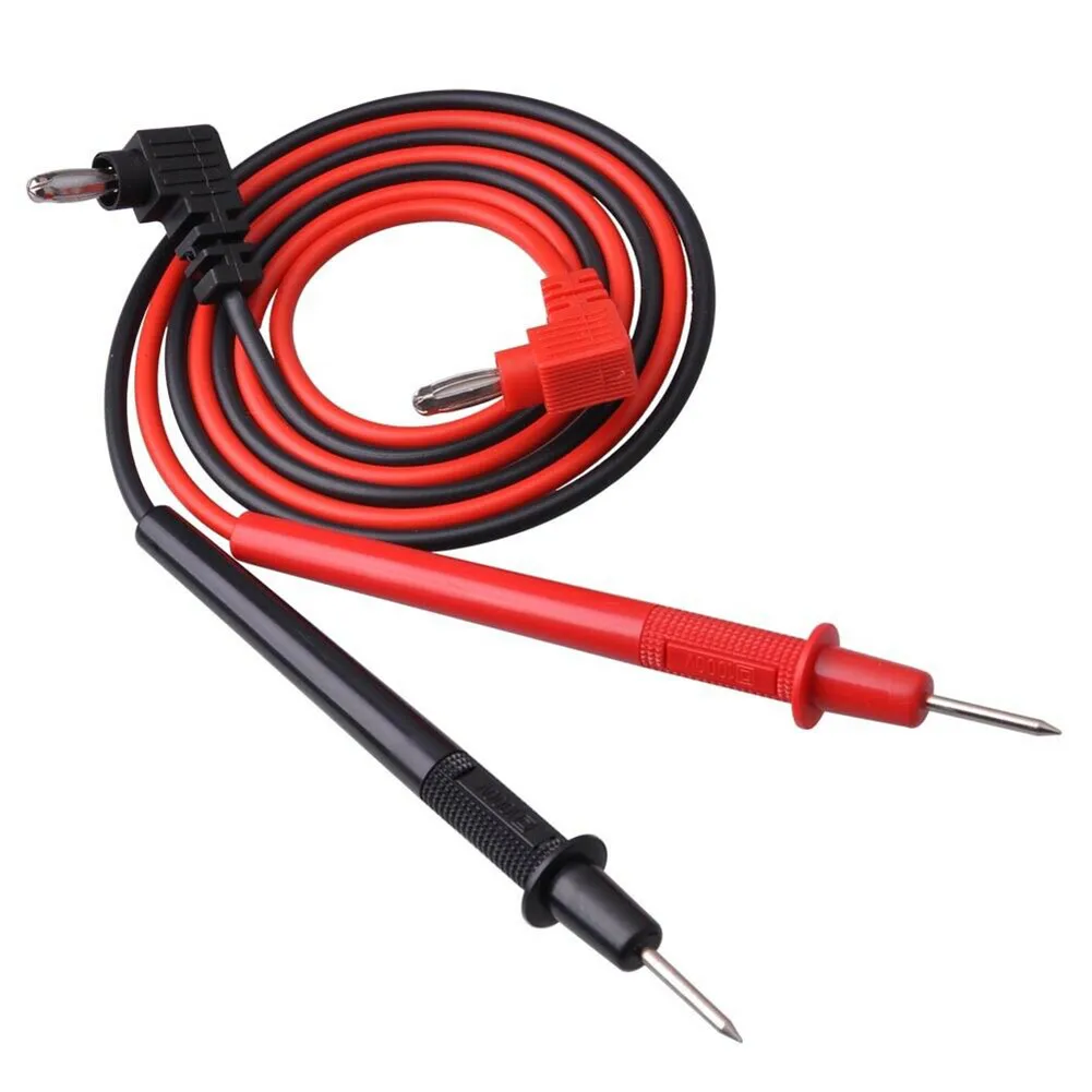 

1Pcs Multimeter Test Leads 4mm Banana-Plug To Alligator-Clips/4mm Banana-Plug/Test Hook/ Probe Needle-tip Wire Cable Universally