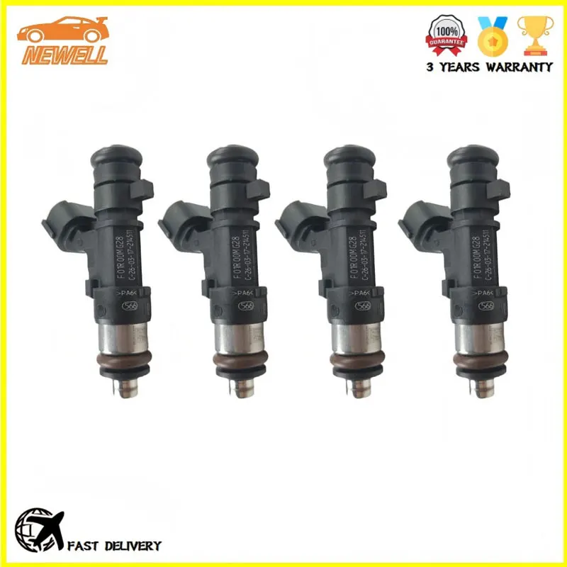 

1/4PCS F01R00MG28 New Fuel Injector For Dongfeng Fengxing 4A91 4A92 4A91T BAIC Weiwang E130 M50F 1.6L 2016-2023 A161