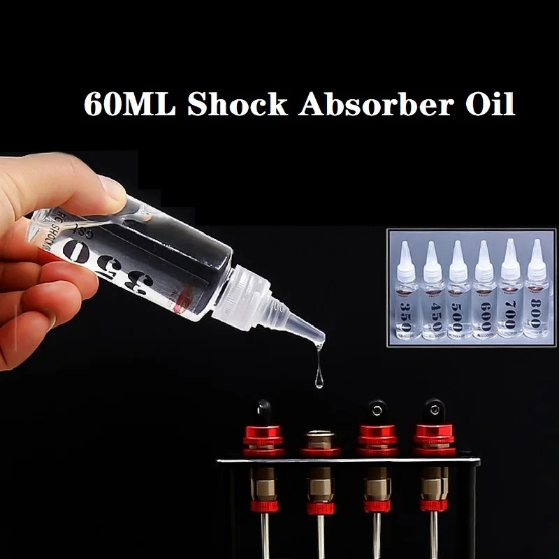 RC 60ML Shock Absorbers Oil 350 450 500 600 700 800 CST For RC Crawler Drifting Monster Truck  On/Off Road Car Spare Part