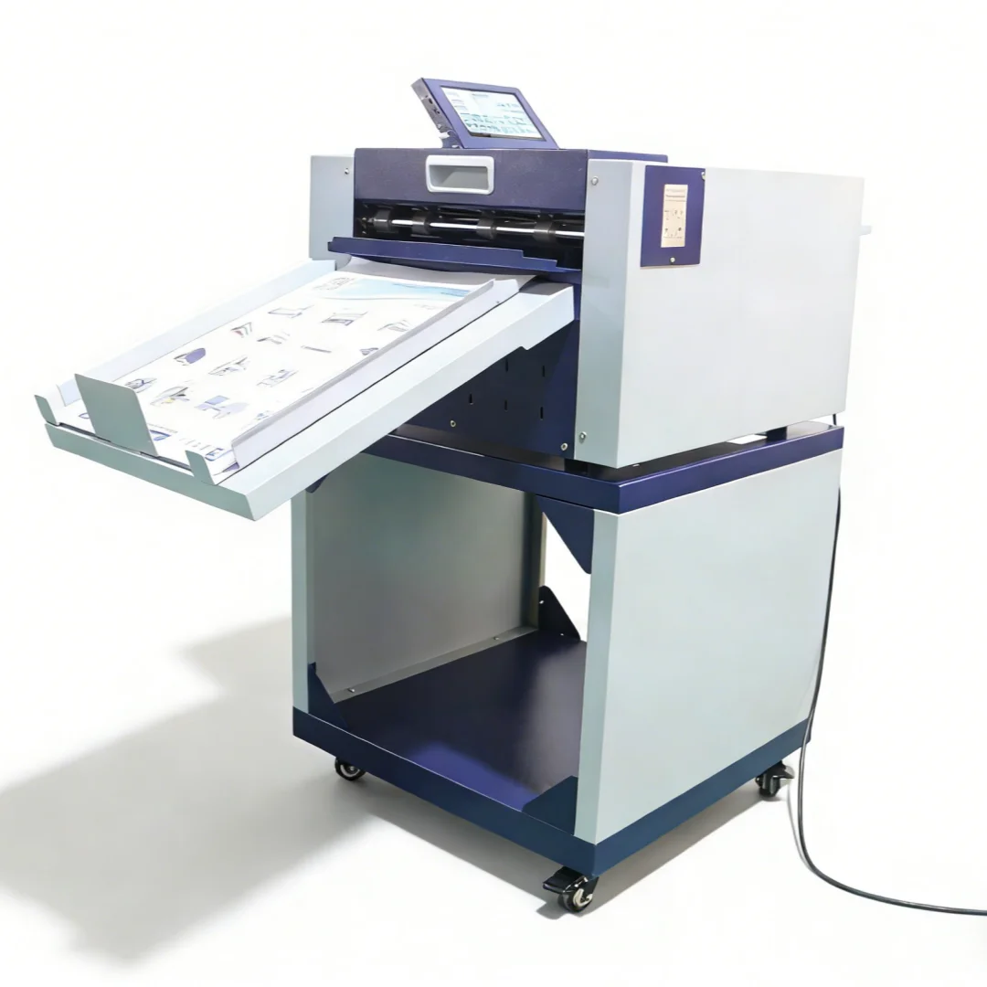 

DCP-13E 13in Manual Feeding Creasing And Perforating Machine 7in Touch Screen Font And Back Creasing Machine
