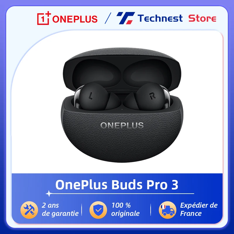 Global Version OnePlus Buds Pro 3 Earphone Up to 50dB Noise Canceling Spatial Audio with Head Tracking Hi-Resolution Audio