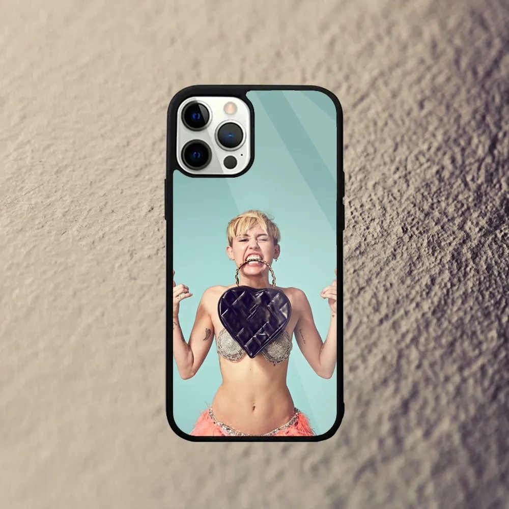 M-Miley-Cyrus Phone Case For iPhone 15,14,13,12,11,Plus,Pro,Max Mini Magsafe Magnetic Wireless Charging