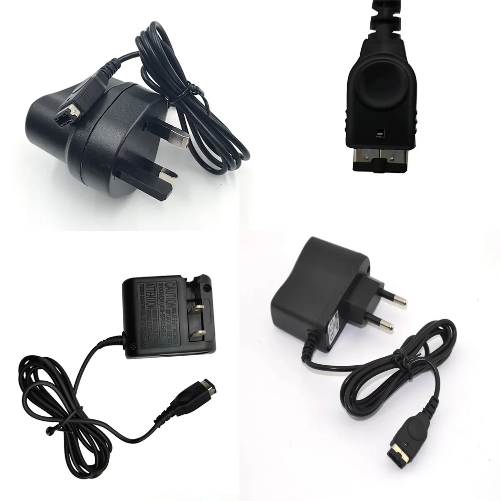 

for Nintendo GBA GAMEBOY SP NDS Game Console Charger Cable UK EU USA Plug Power Supply Cord Game Controller Charge Line Adapter